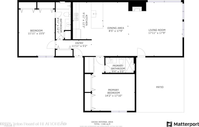 550 E Golf Creek Ln Unit 41, Jackson, WY 83001 - view of room layout