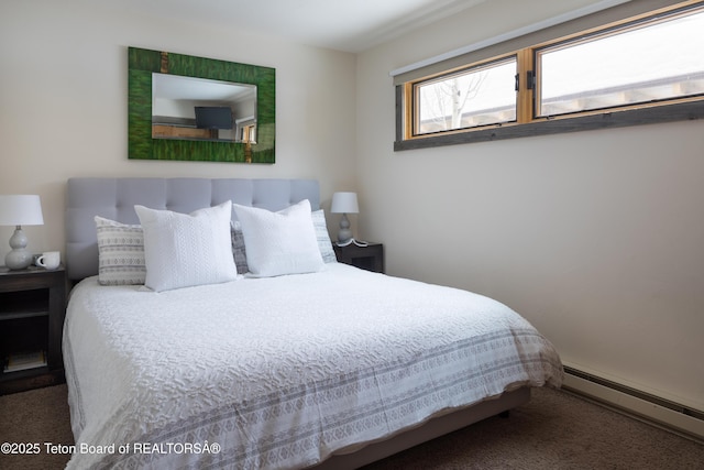 3885 S Lake Creek Dr Unit 1013, Wilson, WY 83014 - carpeted bedroom with baseboard heating