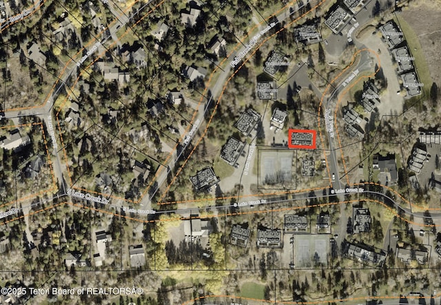 3885 S Lake Creek Dr Unit 1013, Wilson, WY 83014 - aerial map of property and surrounding area