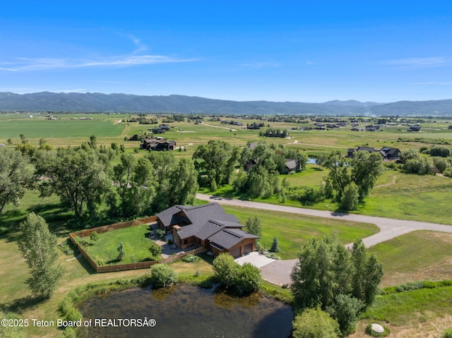 6289 Fox Meadows Dr, Victor, ID 83455 - overview of rural landscape featuring mountains