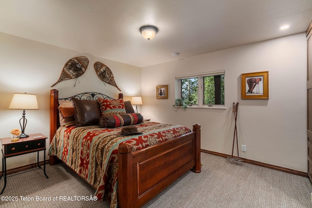 750 N Bar Y Rd, Jackson, WY 83001 - bedroom featuring light colored carpet