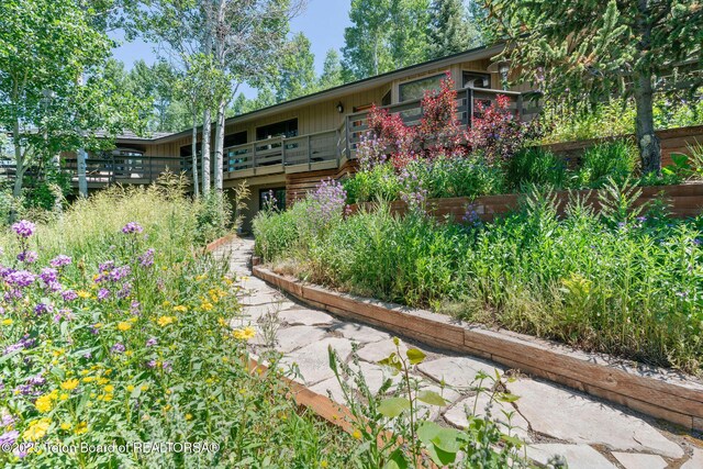 750 N Bar Y Rd, Jackson, WY 83001 - back of house