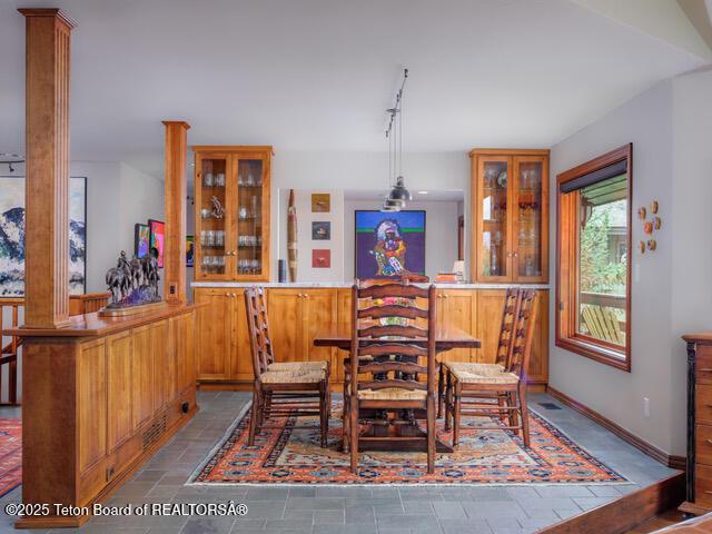 750 N Bar Y Rd, Jackson, WY 83001 - view of dining area