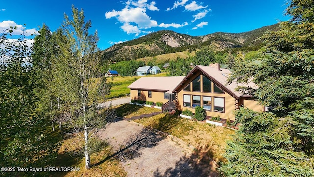 386 Dogwood Dr, Star Valley Ranch, WY 83127 - view of mountain background