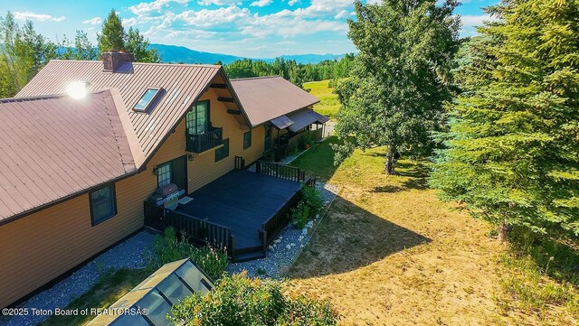386 Dogwood Dr, Star Valley Ranch, WY 83127 - view of subject property with a mountainous background