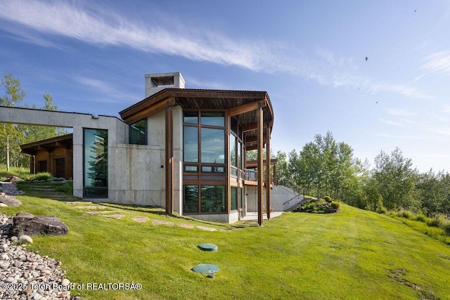 1955 W Bohnetts Rd, Jackson, WY 83001 - view of outbuilding with a sunroom