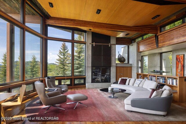 1955 W Bohnetts Rd, Jackson, WY 83001 - view of sunroom / solarium