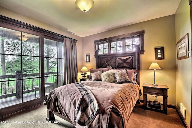 70 Hastings Dr, Victor, ID 83455 - bedroom with carpet and access to exterior