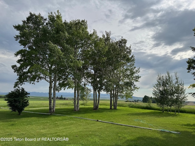 13280 N 3750 W, Felt, ID 83424 - view of property's community featuring a rural view, a yard, and a mountain view