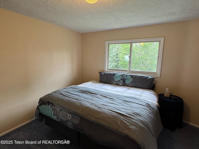 13280 N 3750 W, Felt, ID 83424 - bedroom featuring carpet and a textured ceiling