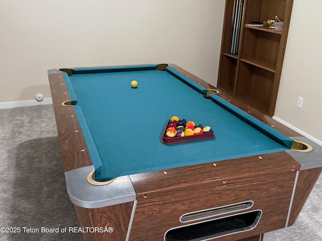 13280 N 3750 W, Felt, ID 83424 - game room with pool table and carpet floors
