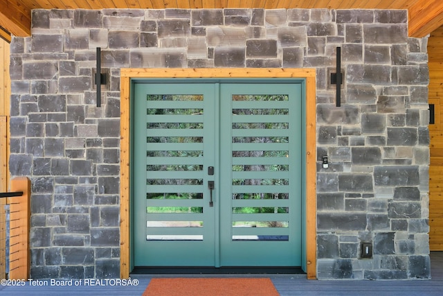 4327 Bridger Rdg, Ashton, ID 83420 - detailed view of french doors