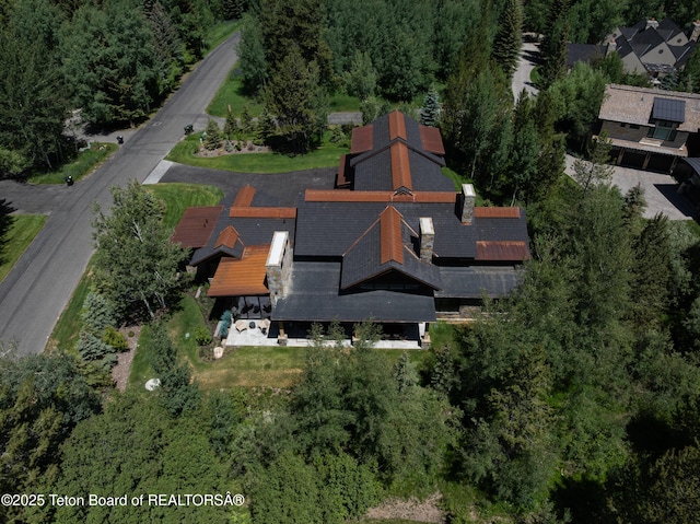3220 N Teton Pines Dr, Wilson, WY 83014 - aerial view of property's location