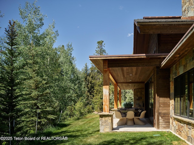 3220 N Teton Pines Dr, Wilson, WY 83014 - view of green lawn