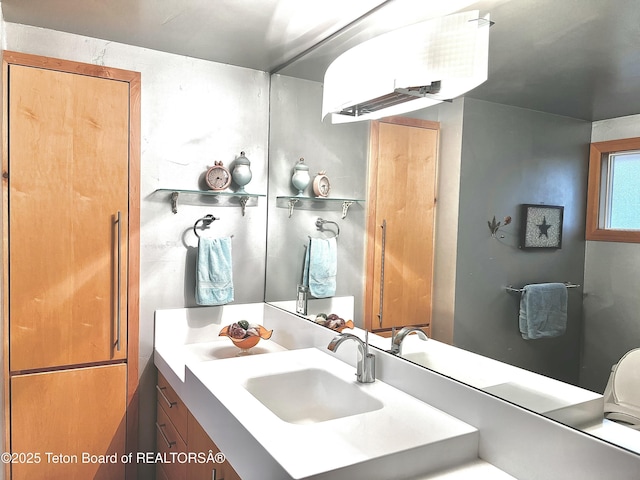 680 E Hall St, Jackson, WY 83001 - bathroom with vanity and toilet