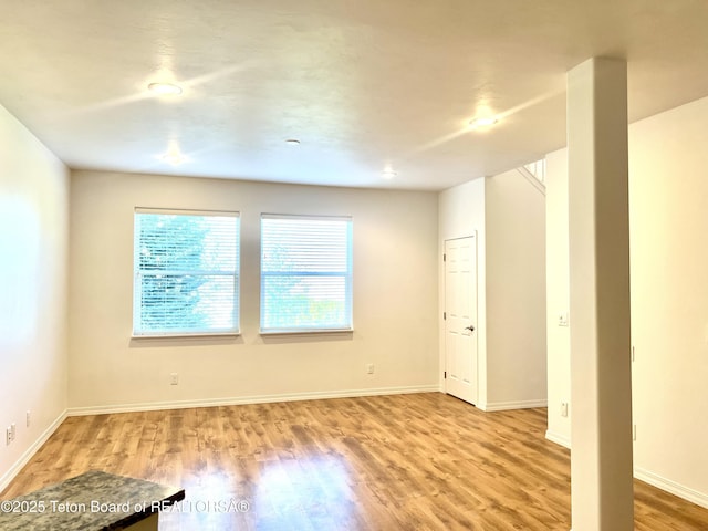 80 Eva Ln Unit 14, Victor, ID 83455 - unfurnished room with light wood-style flooring and baseboards