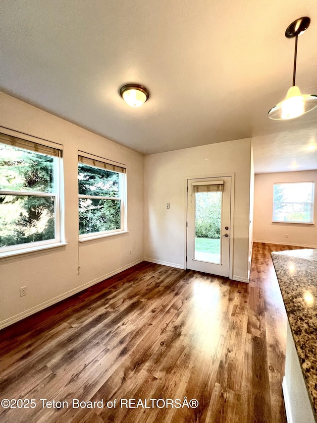80 Eva Ln Unit 14, Victor, ID 83455 - empty room featuring healthy amount of natural light and wood finished floors