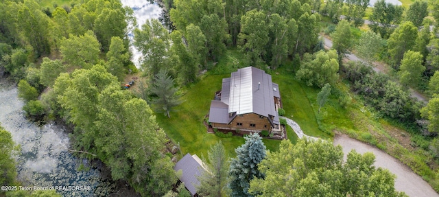 3760 N Moose-Wilson Rd, Wilson, WY 83014 - view from above of property