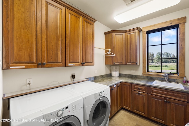 500 E Buckwheat Cir, Jackson, WY 83001 - laundry room featuring separate washer and dryer and cabinet space