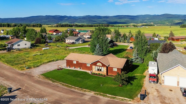 158 Holly Dr, Star Valley Ranch, WY 83127 - view from above of property featuring mountains