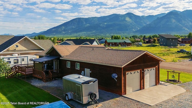 158 Holly Dr, Star Valley Ranch, WY 83127 - view of mountain background