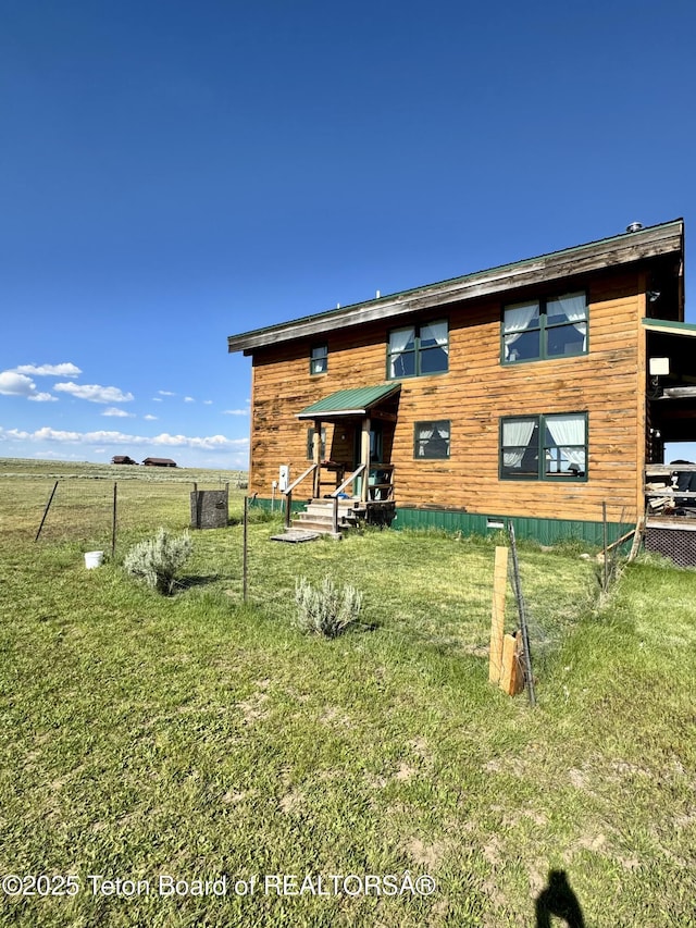 109 E Fontenelle Dr, Daniel, WY 83115 - rear view of property