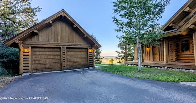 8157 Ripplinger Rd, Driggs, ID 83422 - view of detached garage