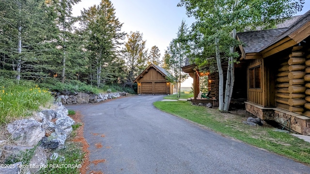 8157 Ripplinger Rd, Driggs, ID 83422 - view of asphalt driveway