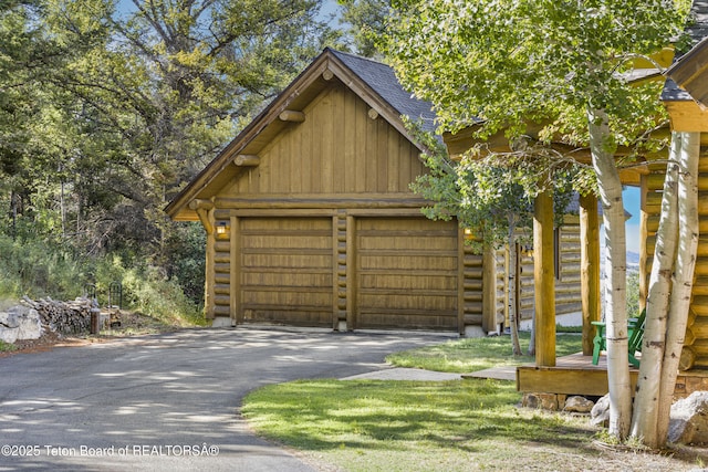 8157 Ripplinger Rd, Driggs, ID 83422 - view of detached garage