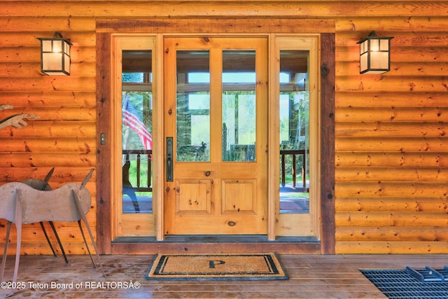590 S Sandhill Crane Rd, Wilson, WY 83014 - view of exterior entry