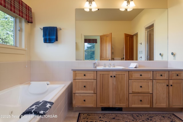 6790 N Timothy Rd, Jackson, WY 83001 - full bath with vanity and a bath