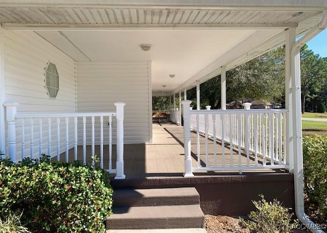 2195 W Huntington Dr, Beverly Hills, FL 34465 - view of covered porch