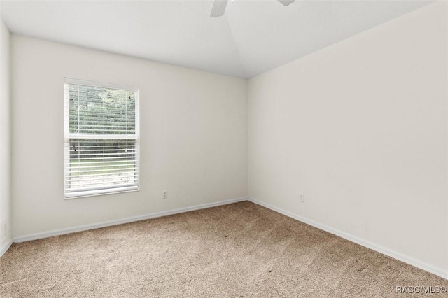 8583 N Tibet Ter, Dunnellon, FL 34433 - empty room featuring carpet flooring and a ceiling fan