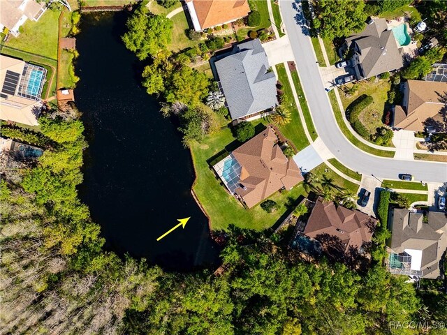 21312 Preservation Drive, Central Pasco, FL 34638 - aerial view of residential area featuring a nearby body of water