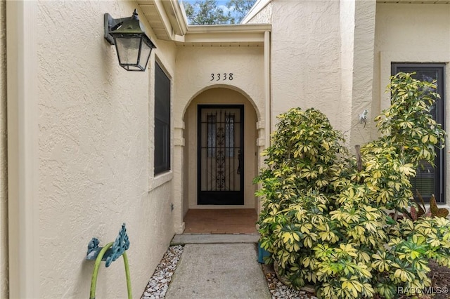 view of property entrance