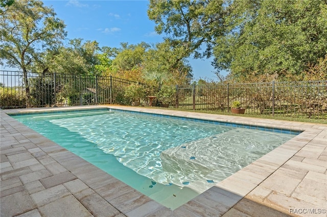 view of pool