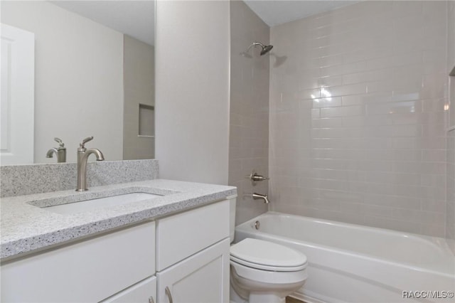 6658 N Bedstrow Blvd, Dunnellon, FL 34434 - full bathroom featuring vanity and shower / tub combination