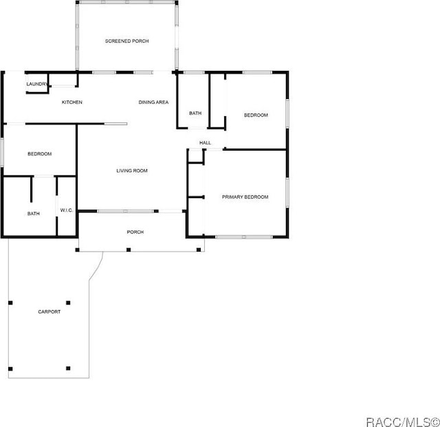 34 S Harrison St, Beverly Hills, FL 34465 - home floor plan