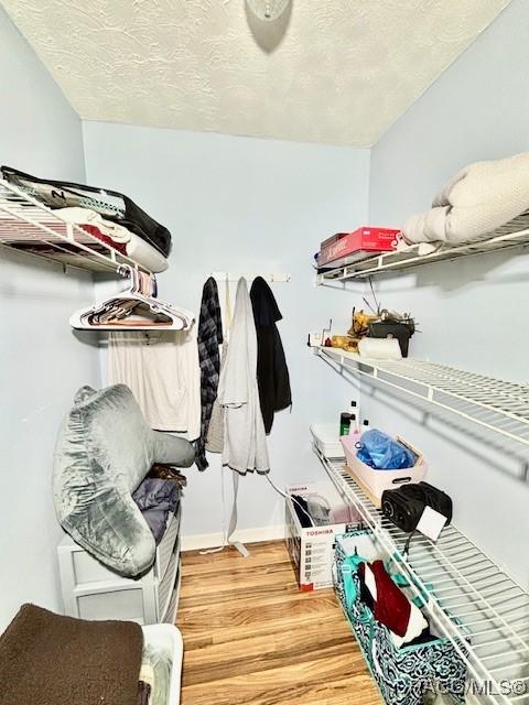 view of storage room