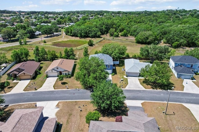 birds eye view of property featuring a residential view