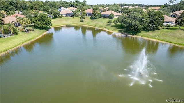 property view of water