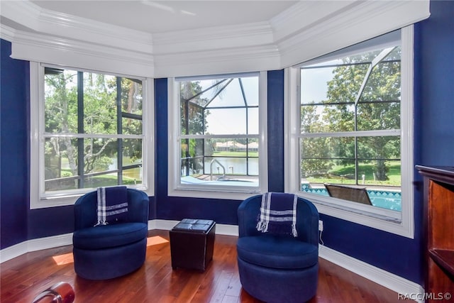 sunroom featuring a healthy amount of sunlight