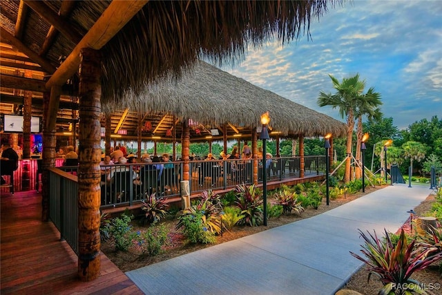 1095 W Skyview Landings Dr, Hernando, FL 34442 - view of home's community with a gazebo