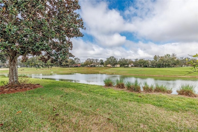 property view of water