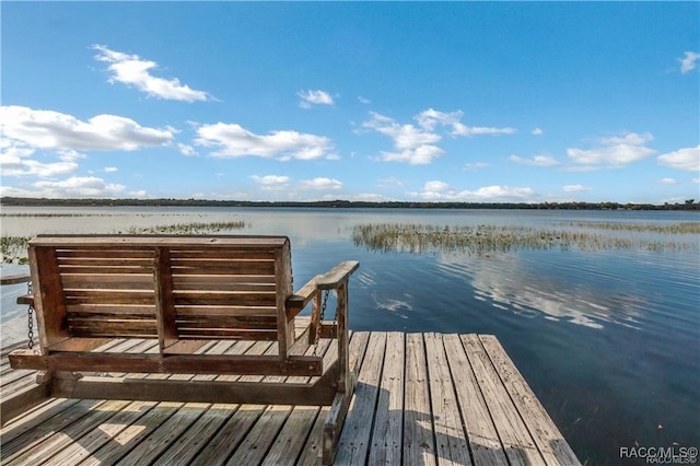 3184 N Edward Island Pt, Hernando, FL 34442 - dock featuring a water view