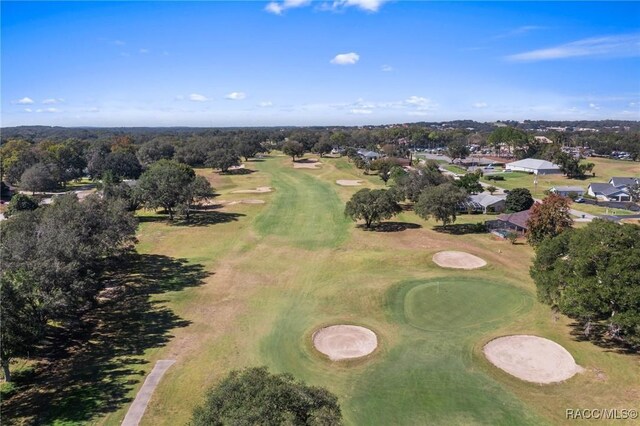 4198 N Longvalley Rd, Hernando, FL 34442 - aerial view featuring a residential view and view of golf course