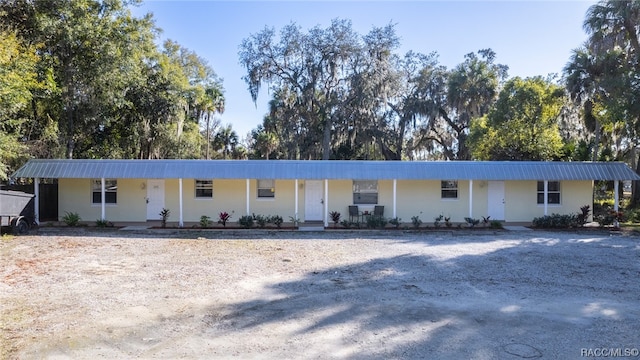 view of ranch-style house