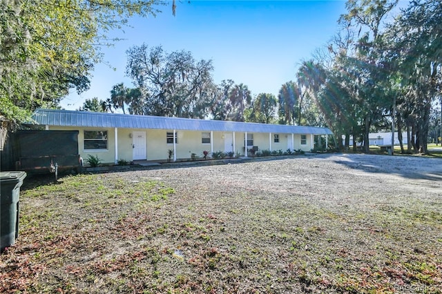 view of ranch-style house