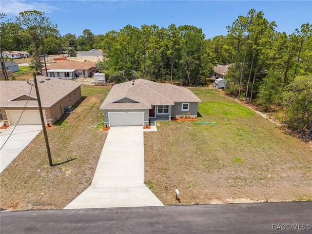 7820 N Sarazen Dr, Citrus Springs, FL 34434 - aerial view of property and surrounding area