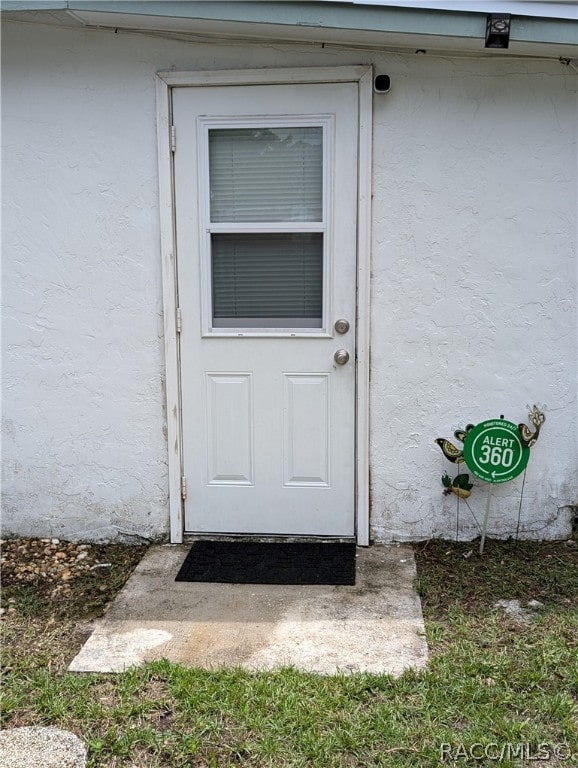 view of entrance to property